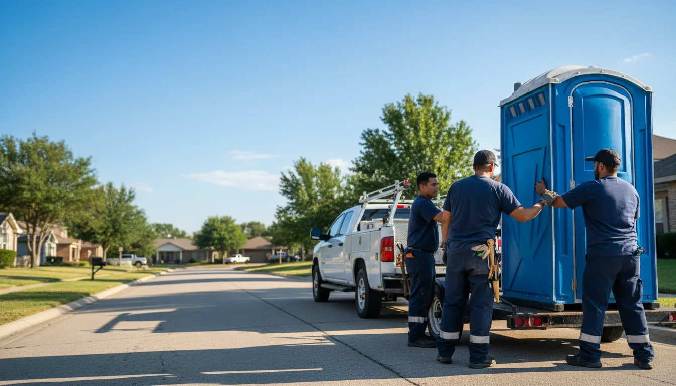 Portable Toilet Rental in Tennyson, TX near me